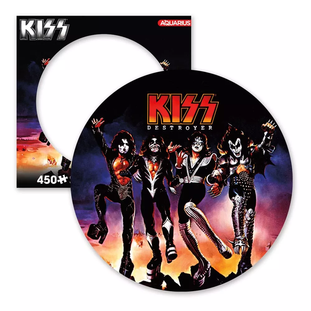 KISS: Destroyer 450 Piece Picture Disc Jigsaw Puzzle NMR Distribution