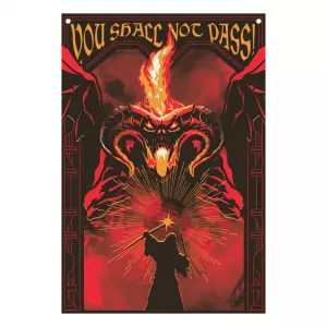 Lord of the Rings Wall Banner You shall not pass! 125 x 85 cm