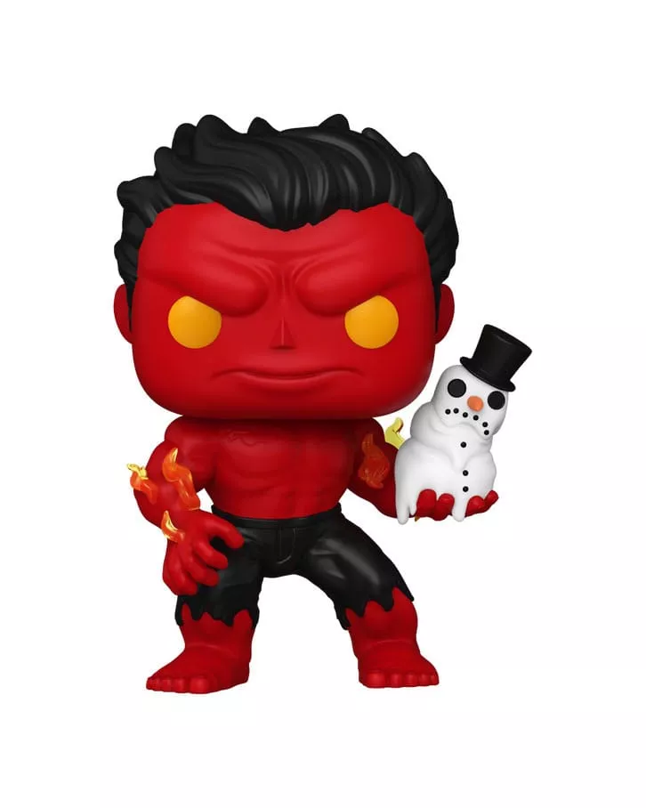 Marvel POP! Vinyl Figure Holiday Red Hulk 9 cm Funko