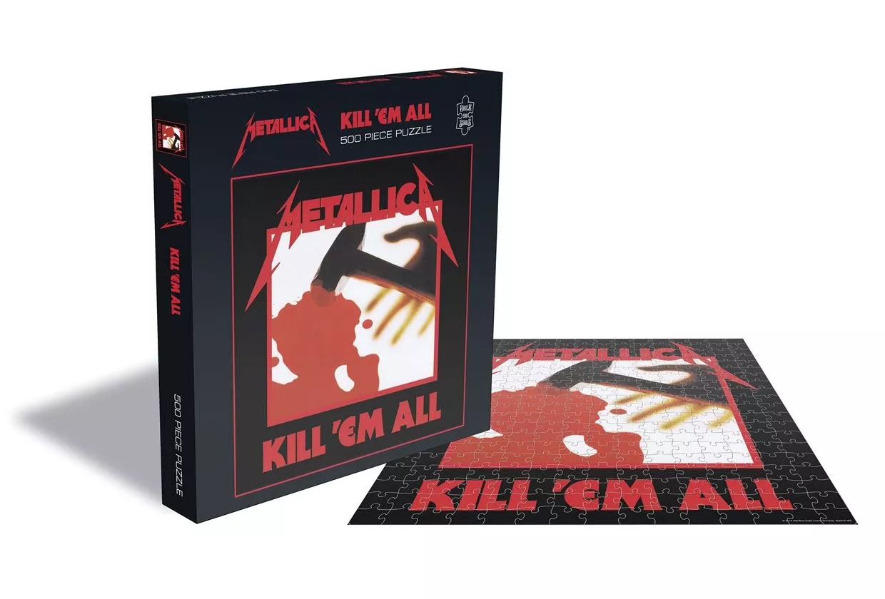 Metallica Puzzle Kill 'Em All PHD Merchandise