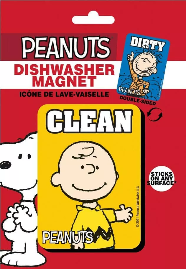 Peanuts: Clean Dirty Dishwasher Magnet NMR Distribution