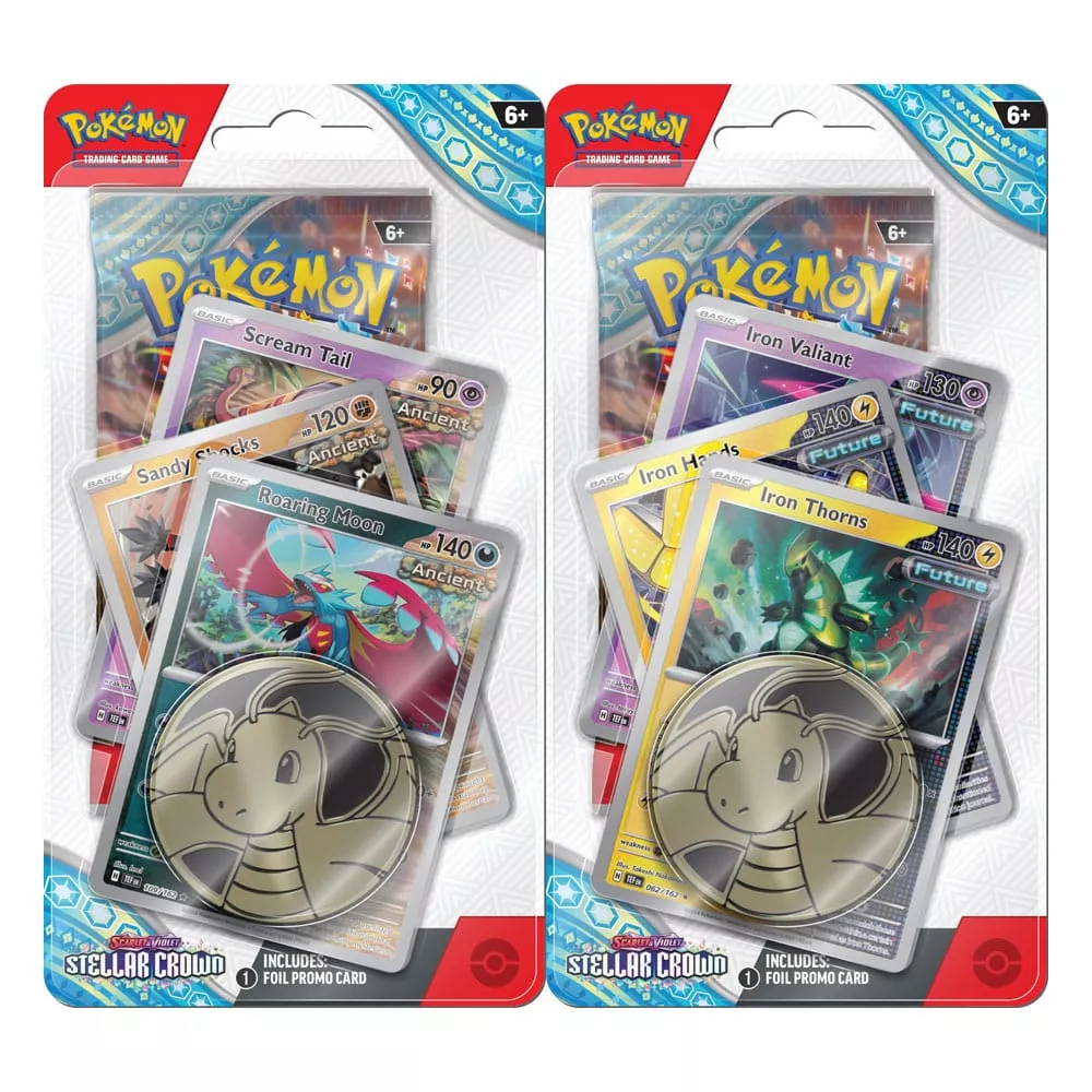 Pokémon TCG Scarlet & Violet 07 Premium Checklane Blister *English Version* Set (2) Pokémon Company International