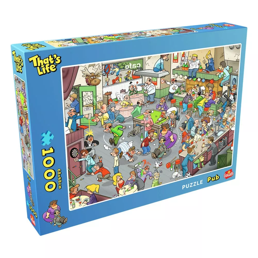 That´s Life Bix Box Puzzle Pub (1000 pieces) Goliath Toys