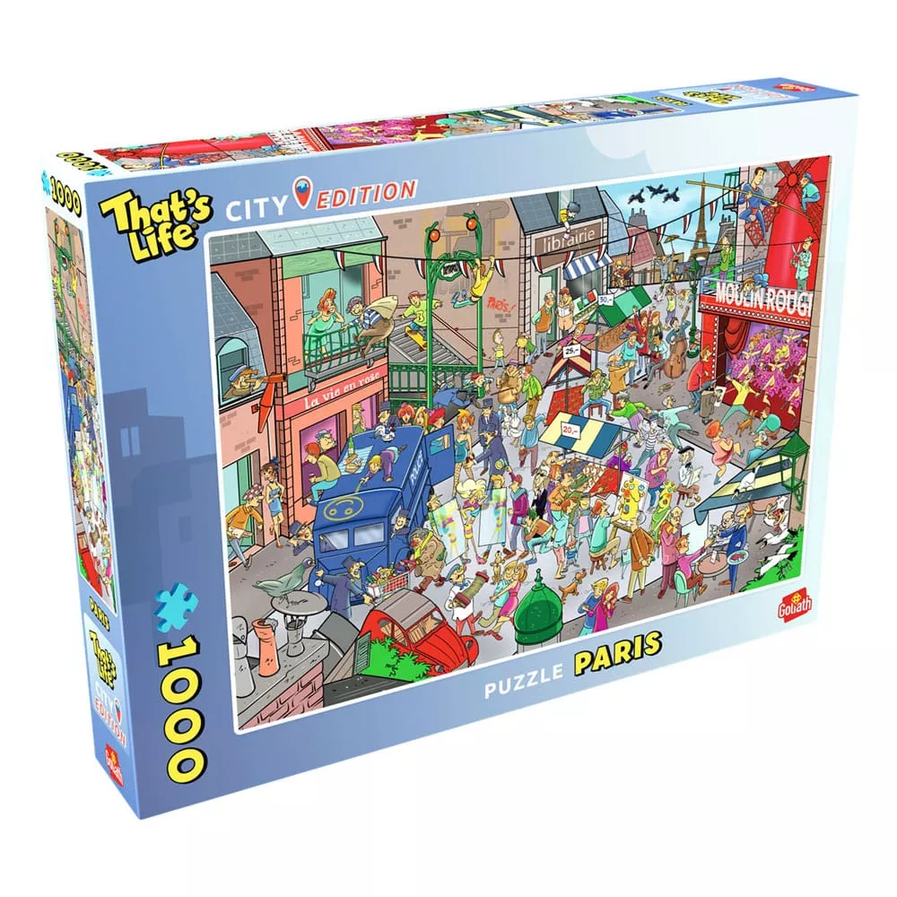 That´s Life City Edition Puzzle Paris (1000 pieces) Goliath Toys