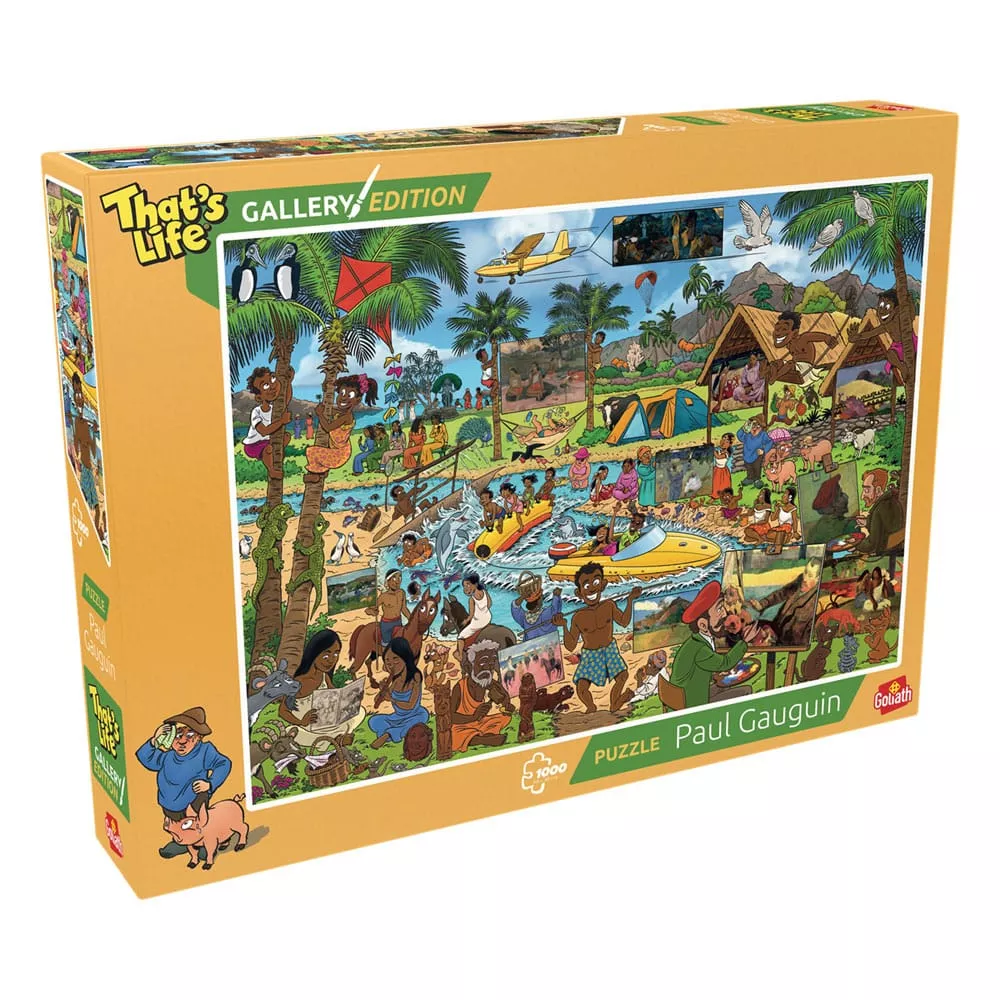 That´s Life Gallery Edition Puzzle Paul Gauguin (1000 pieces) Goliath Toys