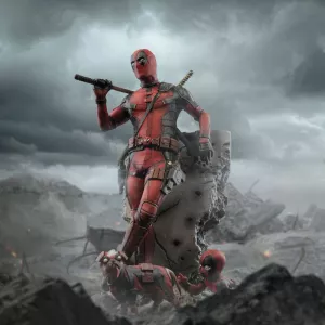 Deadpool 3 Art Scale Statue 1/10 Deadpool 21 cm Iron Studios