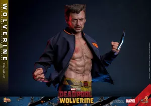 Deadpool & Wolverine Movie Masterpiece Action Figure 1/6 Wolverine (TVA Jacket Version) 31 cm Hot Toys