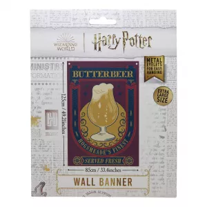 Harry Potter Wall Banner Butterbeer 125 x 85 cm FaNaTtik