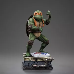 Teenage Mutant Ninja Turtles Art Scale Statue 1/10 Michelangelo 19 cm Iron Studios