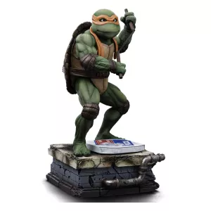 Teenage Mutant Ninja Turtles Art Scale Statue 1/10 Michelangelo 19 cm Iron Studios