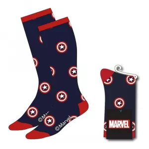 Avengers Socks Captain America Shield 38-45