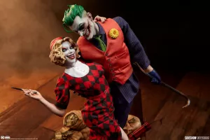 DC Comics Mythos Statue 1/5 The Joker and Harley Quinn: Lawless Love 41 cm Sideshow Collectibles