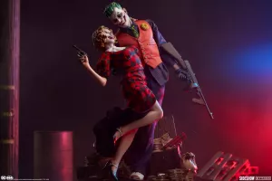 DC Comics Mythos Statue 1/5 The Joker and Harley Quinn: Lawless Love 41 cm Sideshow Collectibles