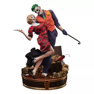 DC Comics Mythos Statue 1/5 The Joker and Harley Quinn: Lawless Love 41 cm Sideshow Collectibles