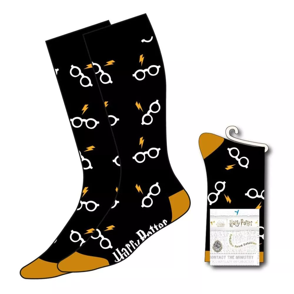 Harry Potter Socks Glasses & Lightning 38-45 Cerdá