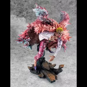 One Piece Excellent Model P.O.P PVC Statue SA-Maximum Heavenly Demon Donquixote Doflamingo 35 cm Megahouse