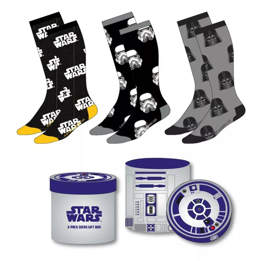 Star Wars Socks 3-Pack 38-45 Cerdá