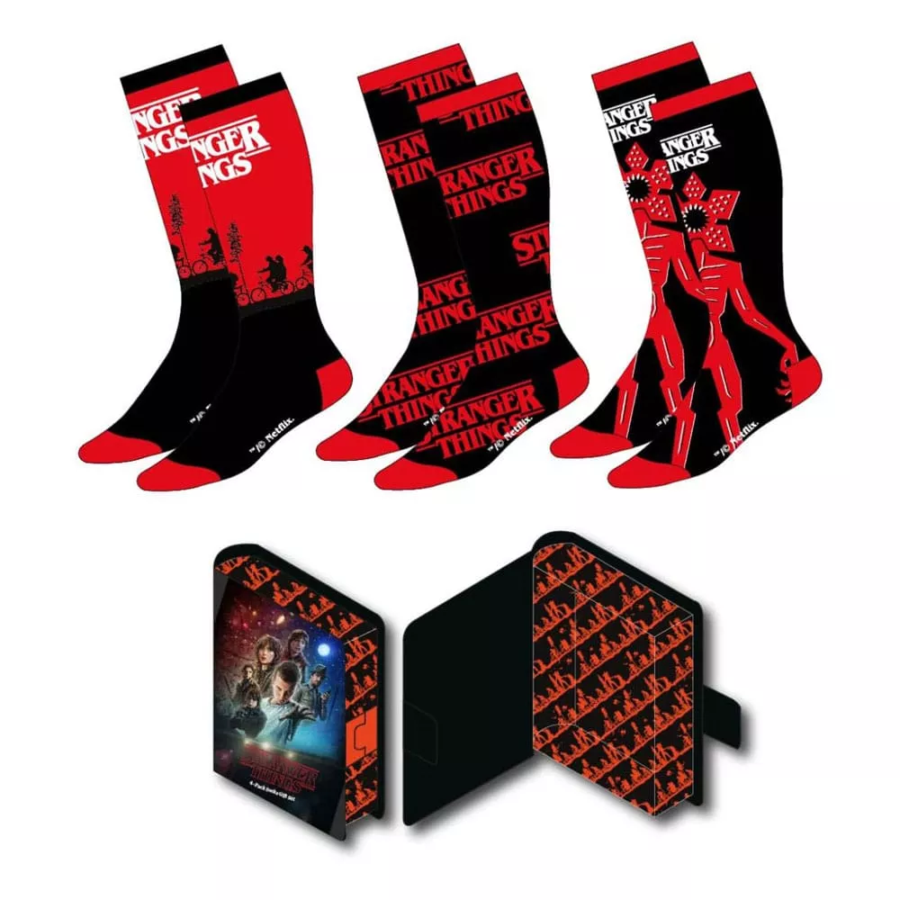 Stranger Things Socks 3-Pack 38-45 Cerdá