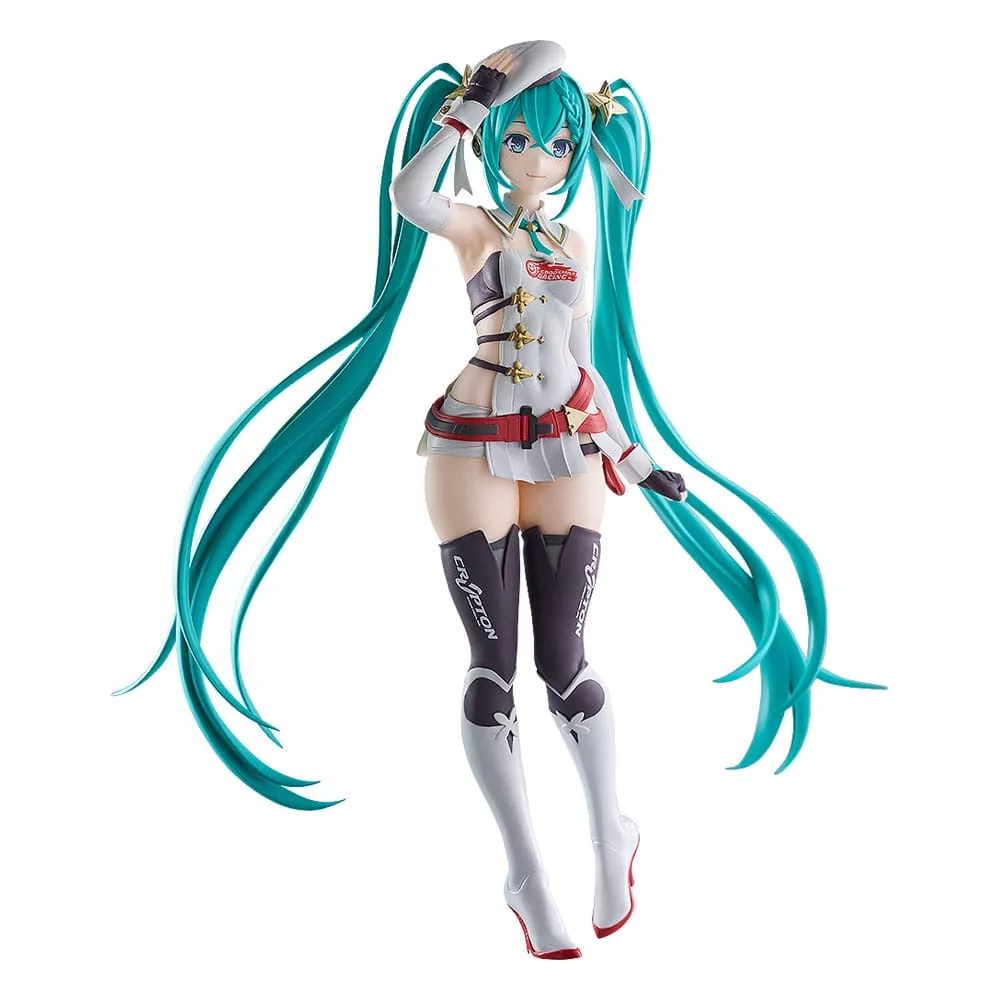 Hatsune Miku GT Project Pop Up Parade PVC Statue Racing Miku 2023 Ver. 17 cm Good Smile Racing