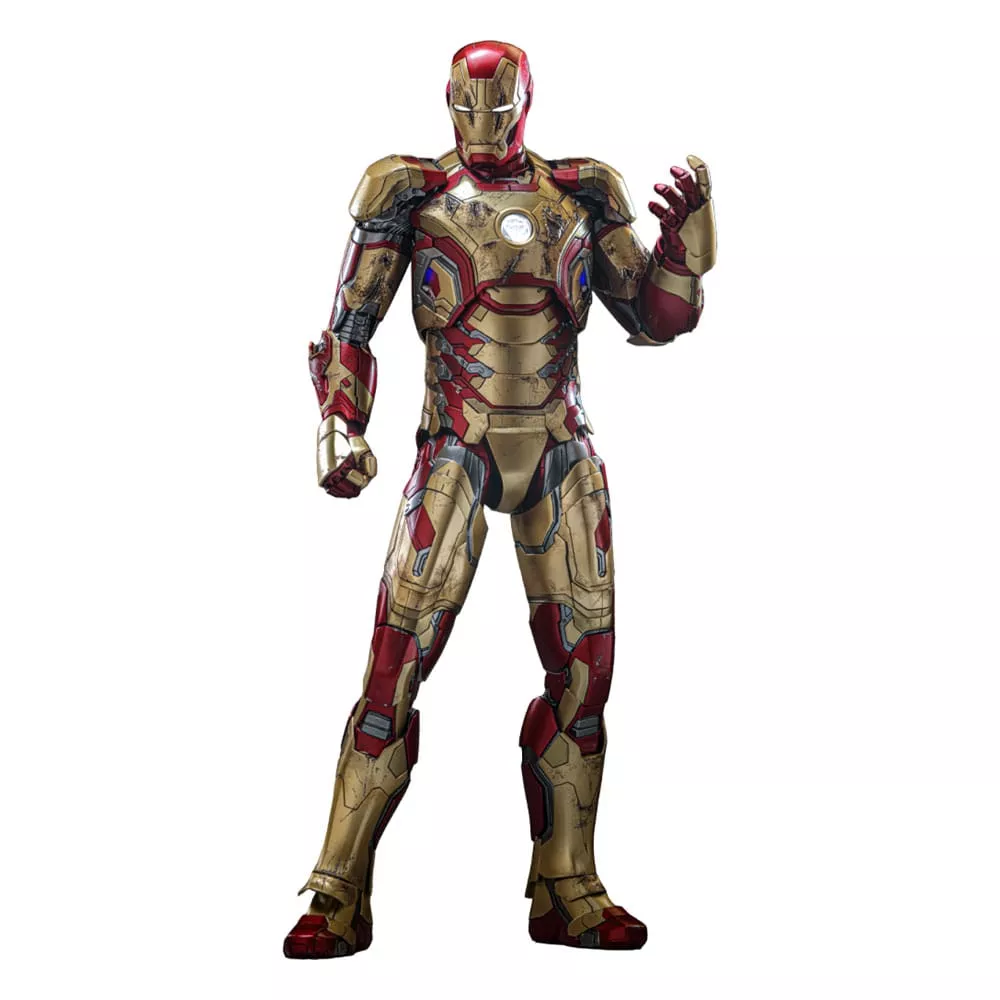 Iron Man 3 Movie Masterpiece Diecast Action Figure 1/6 Iron Man Mark XLII (2.0) 32 cm Hot Toys