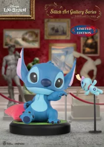 Lilo & Stitch Mini Egg Attack Figure Stitch Art Gallery Series Stitch and Scrum 8 cm Beast Kingdom Toys