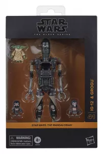 Star Wars: The Mandalorian Black Series Action Figure 2-Pack IG-12 & Grogu 15 cm Hasbro