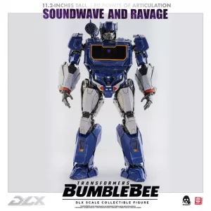 Transformers Bumblebee DLX Action Figure 2-Pack 1/6 Soundwave & Ravage 28 cm ThreeZero