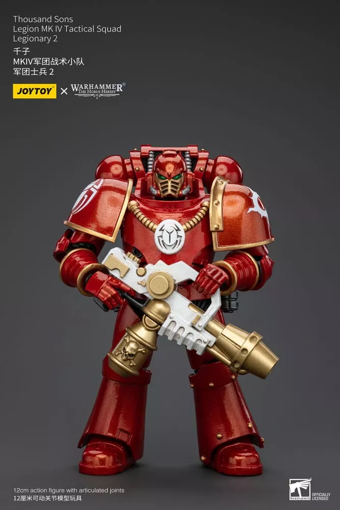 Warhammer The Horus Heresy Action Figure 1/18 Thousand Sons Legion MK IV Tactical Squad Legionary 2 12 cm Joy Toy (CN)