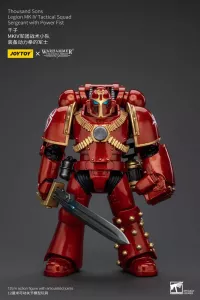 Warhammer The Horus Heresy Action Figure 1/18 Thousand Sons Legion MK IV Tactical Squad Sergeant with Power Fist 12 cm