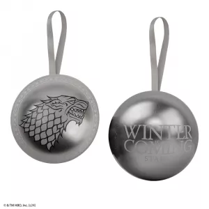 Game of Thrones tree ornment with Necklace Stark Cinereplicas