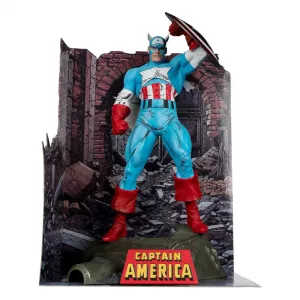 Marvel PVC Statue 1/6 Captain America (The Amazing Spider-Man #323) 28 cm McFarlane Toys