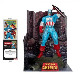 Marvel PVC Statue 1/6 Captain America (The Amazing Spider-Man #323) 28 cm McFarlane Toys