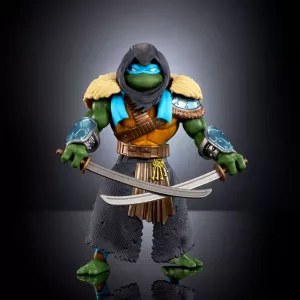 MOTU x TMNT: Turtles of Grayskull Action Figure Stealth Armor Leonardo 14 cm Mattel