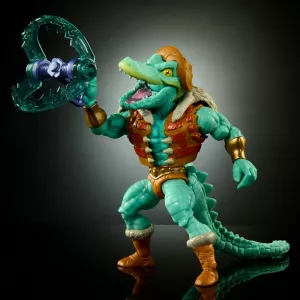 MOTU x TMNT: Turtles of Grayskull Deluxe Action Figure Leatherhead 14 cm Mattel