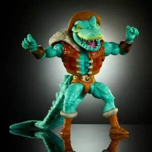 MOTU x TMNT: Turtles of Grayskull Deluxe Action Figure Leatherhead 14 cm Mattel