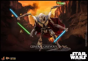 Star Wars Movie Masterpiece Diecast Action Figure 1/6 General Grievous 42 cm Hot Toys