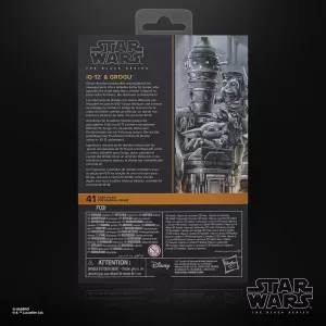 Star Wars: The Mandalorian Black Series Action Figure 2-Pack IG-12 & Grogu 15 cm Hasbro