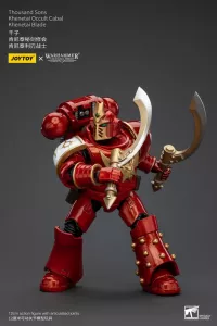 Warhammer The Horus Heresy Action Figure 1/18 Thousand Sons Khenetai Occult Cabal Khenetai Blade 12 cm Joy Toy (CN)