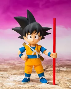 Dragon Ball Daima S.H.Figuarts Action Figure Son Goku Mini 7 cm Bandai Tamashii Nations