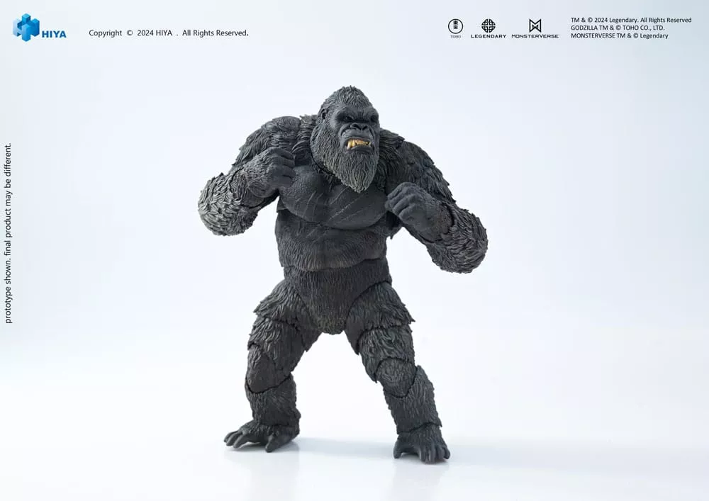 Godzilla x Kong: The New Empire Exquisite Basic Action Figure Kong 16 cm Hiya Toys