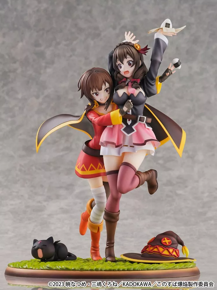 Konosuba: God's Blessing on This Wonderful World! SHIBUYA SCRAMBLE FIGURE PVC Statue 1/6 Megumin & Yunyun Futari wa Otomodachi Ver. 26 cm eStream