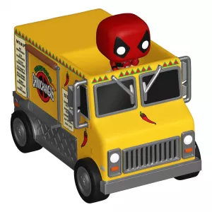 Marvel POP! Rides Vinyl Figure Deadpool w/Chimichanga Truck 2,5 cm Funko