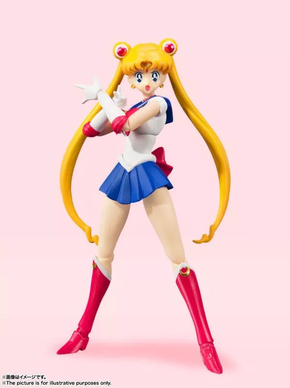 Sailor Moon S.H. Figuarts Action Figure Sailor Moon Animation Color Edition 14 cm Bandai Tamashii Nations