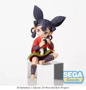 Sakuna: Of Rice and Ruin PM Perching PVC Statue Sakuna Anime Ver. 14 cm Sega