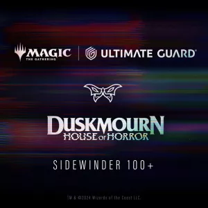 Ultimate Guard Sidewinder 100+ Xenoskin Magic: The Gathering "Duskmourn: House of Horror" - Tyvar, the Pummeler