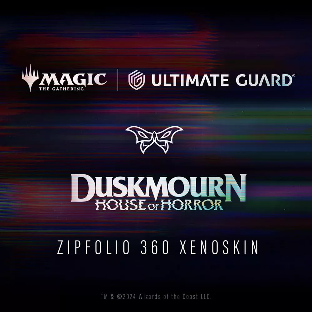 Ultimate Guard Zipfolio 360 Xenoskin Magic: The Gathering "Duskmourn: House of Horror" - Porcelain Gallery Ultimate Guard - License