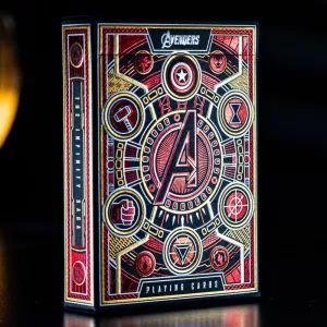 Avengers - The Infinity Saga Playing Cards Red Version Theory11