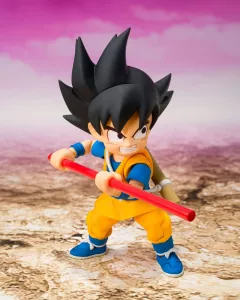 Dragon Ball Daima S.H.Figuarts Action Figure Son Goku Mini 7 cm Bandai Tamashii Nations