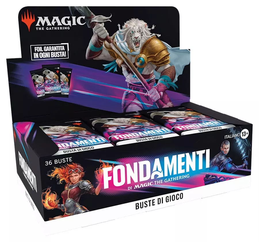 Magic the Gathering Fondamenti Play Booster Display (36) italian Wizards of the Coast