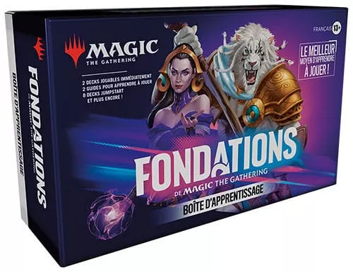 Magic the Gathering Fondations Beginner Box Case (3) french Wizards of the Coast